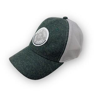 Brew Thru Outer Banks NC Beach Mesh Snapback Baseball Trucker Cap Hat OSFM Green